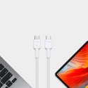 Green Cell GREEN CELL KABEL KABGC31W GC POWERSTREAM USB-C - USB-C 30CM, POWER DELIVERY 60W, ULTRA CHARGE, QC 3.0, BIAŁY