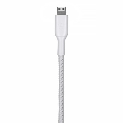 Kabel Belkin BoostCharge Braided Lightning to USB-A Cable 1m oplot White Kabel Belkin BoostCharge Braided Lightning to USB-A Cable 1m oplot White
