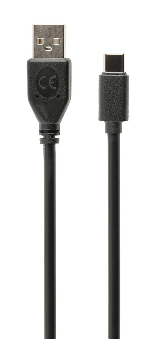 Kabel GEMBIRD CCP-USB2-AMCM-6 (USB 2.0 M - USB typu C M; 1,8m; kolor czarny) Kabel GEMBIRD CCP-USB2-AMCM-6 (USB 2.0 M - USB typu C M; 1,8m; kolor czarny)