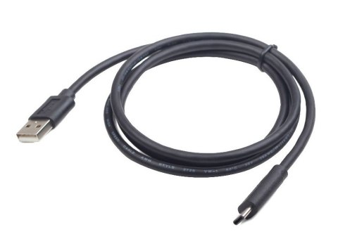 Kabel GEMBIRD CCP-USB2-AMCM-6 (USB 2.0 M - USB typu C M; 1,8m; kolor czarny) Kabel GEMBIRD CCP-USB2-AMCM-6 (USB 2.0 M - USB typu C M; 1,8m; kolor czarny)