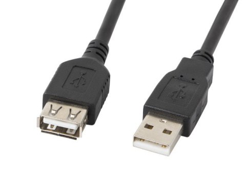 Kabel Lanberg CA-USBE-10CC-0007-BK (USB 2.0 M - USB 2.0 F; 0,7m; kolor czarny) Kabel Lanberg CA-USBE-10CC-0007-BK (USB 2.0 M - USB 2.0 F; 0,7m; kolor czarny)