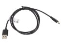 Lanberg Kabel Lanberg CA-USBO-10CC-0010-BK (USB 2.0 typu A M - USB typu C M; 1m; kolor czarny)