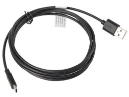 Lanberg Kabel Lanberg CA-USBO-10CC-0018-BK (USB 2.0 typu A M - USB typu C M; 1,8m; kolor czarny)