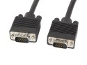 Lanberg Kabel Lanberg CA-VGAC-10CC-0100-B (D-Sub (VGA) M - D-Sub (VGA) M; 10m; kolor czarny)