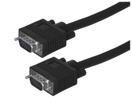 SAVIO Kabel SAVIO CL-29 (D-Sub (VGA) M - D-Sub (VGA) M; 1,8m; kolor czarny)