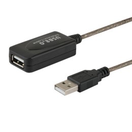SAVIO SAVIO PRZEDŁUŻKA PORTU USB AKTYWNA 10M USB AM - USB AF CL-130