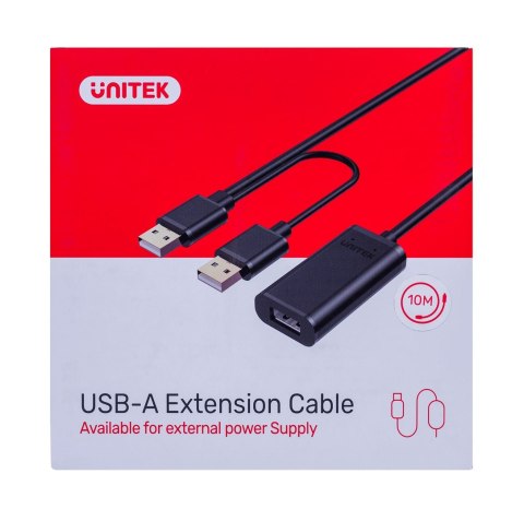 UNITEK WZMACNIACZ SYGNAŁU USB 2.0, 10M, PREMIUM UNITEK WZMACNIACZ SYGNAŁU USB 2.0, 10M, PREMIUM