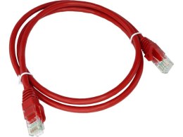 ALANTEC ALANTEC Patch-cord U/UTP kat.5e PVC 0.25m czerwony