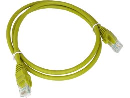 ALANTEC ALANTEC Patch-cord U/UTP kat.5e PVC 0.25m żółty