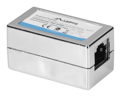 LANBERG ZŁĄCZKA SIECIOWA PRZELOTKA 2X RJ45 KAT.6 FTP AD-RJ45-RJ45-OS6 LANBERG ZŁĄCZKA SIECIOWA PRZELOTKA 2X RJ45 KAT.6 FTP AD-RJ45-RJ45-OS6