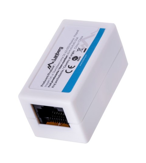 LANBERG ZŁĄCZKA SIECIOWA PRZELOTKA 2X RJ45 KAT.6 UTP AD-RJ45-RJ45-OU6 LANBERG ZŁĄCZKA SIECIOWA PRZELOTKA 2X RJ45 KAT.6 UTP AD-RJ45-RJ45-OU6