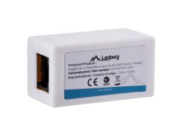 Lanberg LANBERG ZŁĄCZKA SIECIOWA PRZELOTKA 2X RJ45 KAT.6 UTP AD-RJ45-RJ45-OU6