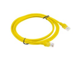 Lanberg PATCHCORD KAT.5E UTP 2M ŻÓŁTY FLUKE PASSED LANBERG 10-PACK