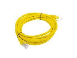 Lanberg PATCHCORD KAT.5E UTP 3M ŻÓŁTY FLUKE PASSED LANBERG 10-PACK