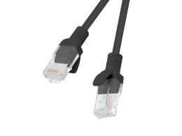 Lanberg PATCHCORD KAT.6 UTP 0.5M CZARNY FLUKE PASSED LANBERG 10-PACK
