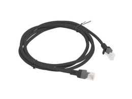 Lanberg PATCHCORD KAT.6 UTP 1.5M CZARNY FLUKE PASSED LANBERG 10-PACK