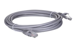 ALANTEC Patchcord UTP A-LAN KKU5SZA3 (RJ45 - RJ45 ; 3m; UTP; kat. 5e; kolor szary)