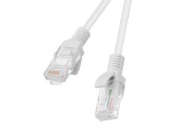 Lanberg Patchcord UTP Lanberg PCU5-10CC-1500-S (RJ45 - RJ45 ; 15m; UTP; kat. 5e; kolor szary)