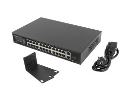 Lanberg LANBERG SWITCH POE RACK 19