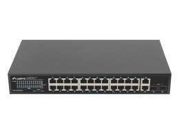 Lanberg LANBERG SWITCH POE RACK 19