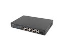Lanberg LANBERG SWITCH RACK 19" 16X 100MB POE+/2X COMBO GIGABIT 150W NIEZARZĄDZALNY RSFE-16P-2C-150