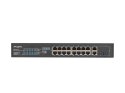 Lanberg LANBERG SWITCH RACK 19" 16X 100MB POE+/2X COMBO GIGABIT 150W NIEZARZĄDZALNY RSFE-16P-2C-150