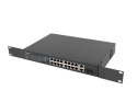 Lanberg LANBERG SWITCH RACK 19" 16X 100MB POE+/2X COMBO GIGABIT 150W NIEZARZĄDZALNY RSFE-16P-2C-150