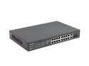 Lanberg LANBERG SWITCH RACK 19" 16X 100MB POE+/2X COMBO GIGABIT 150W NIEZARZĄDZALNY RSFE-16P-2C-150