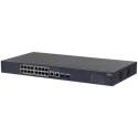 DAHUA SWITCH POE 16-PORT + 2X RJ45/SFP CS4218-16ET-135
