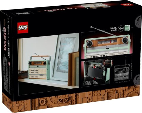 LEGO Icons 10334 Retro Portable Radio LEGO Icons 10334 Retro Portable Radio