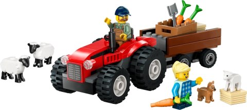 LEGO CITY 60461 Czerwony traktor z przyczepą i owcą LEGO CITY 60461 Czerwony traktor z przyczepą i owcą