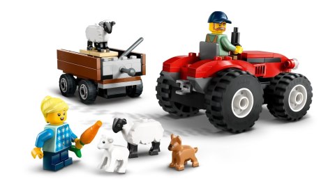 LEGO CITY 60461 Czerwony traktor z przyczepą i owcą LEGO CITY 60461 Czerwony traktor z przyczepą i owcą