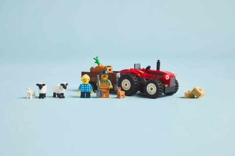 LEGO CITY 60461 Czerwony traktor z przyczepą i owcą LEGO CITY 60461 Czerwony traktor z przyczepą i owcą