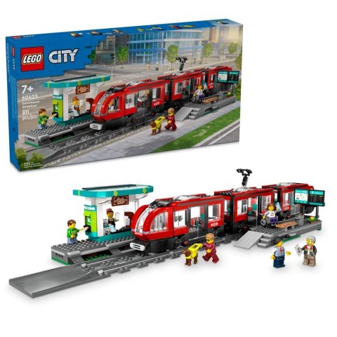 LEGO City 60423 Tramwaj miejski ze stacją LEGO City 60423 Tramwaj miejski ze stacją