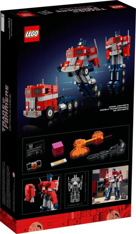 LEGO Icons 10302 Optimus Prime (WYPRZEDAŻ) LEGO Icons 10302 Optimus Prime (WYPRZEDAŻ)