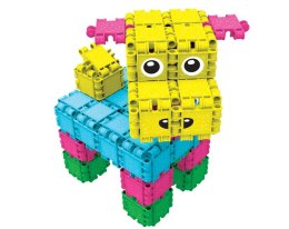 CLICS Klocki konstrukcyjne CLICS - Zestaw 175 el. (8w1) GLITTER