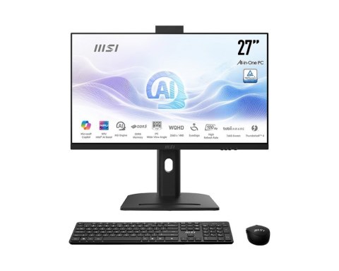 MSI AIO Modern AM273QP AI 1UM-078EU Intel Core 5 Processor 125H 27" IPS LED FHD Non-Touch Anti-Glare 16GB SSD1TB M.2 AX211 WiFi MSI AIO Modern AM273QP AI 1UM-078EU Intel Core 5 Processor 125H 27" IPS LED FHD Non-Touch Anti-Glare 16GB SSD1TB M.2 AX211 WiFi